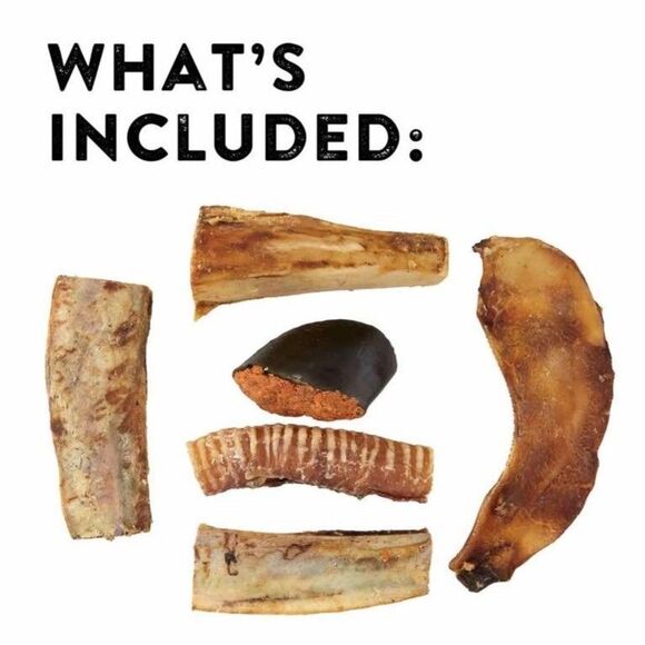 NEW Dentley's Nature's Natural Bones & Chews 6 Ct Moderate Variety Pack BB 12/25 - Picture 3 of 10